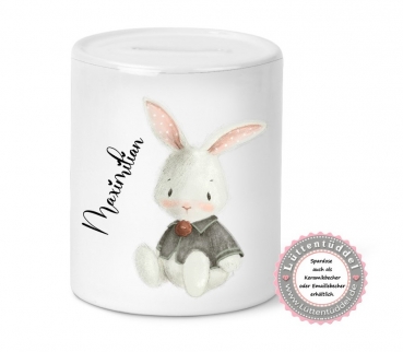 Preview: zuckersüße Tasche Maus 1 Boho Style Wechselwäsche WechselkleidungWunschname für KITA Geschenk Kindergarten Einschulung von Lüttentüddel®